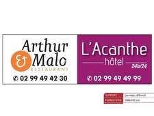 Arthur Malo et Acanthe Hotel